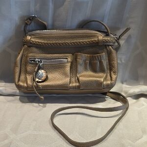 Brighton Stylish Tan Leather Crossbody Bag
